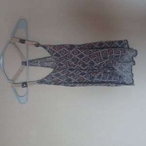 Tank top with rope straps